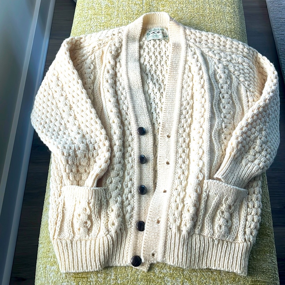 Nearly Perfect Irish Cardigan
